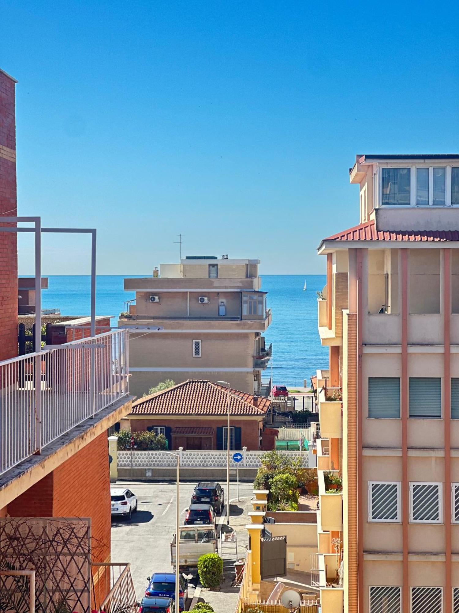 Penthouse Salus Sea View Terrace Apartment Lido di Ostia Ngoại thất bức ảnh